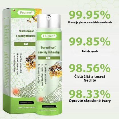 🔥Najobľúbenejšie丨50 % zľava na obmedzený čas | Foulme® NailRescue sprej s včelím jedom🐝