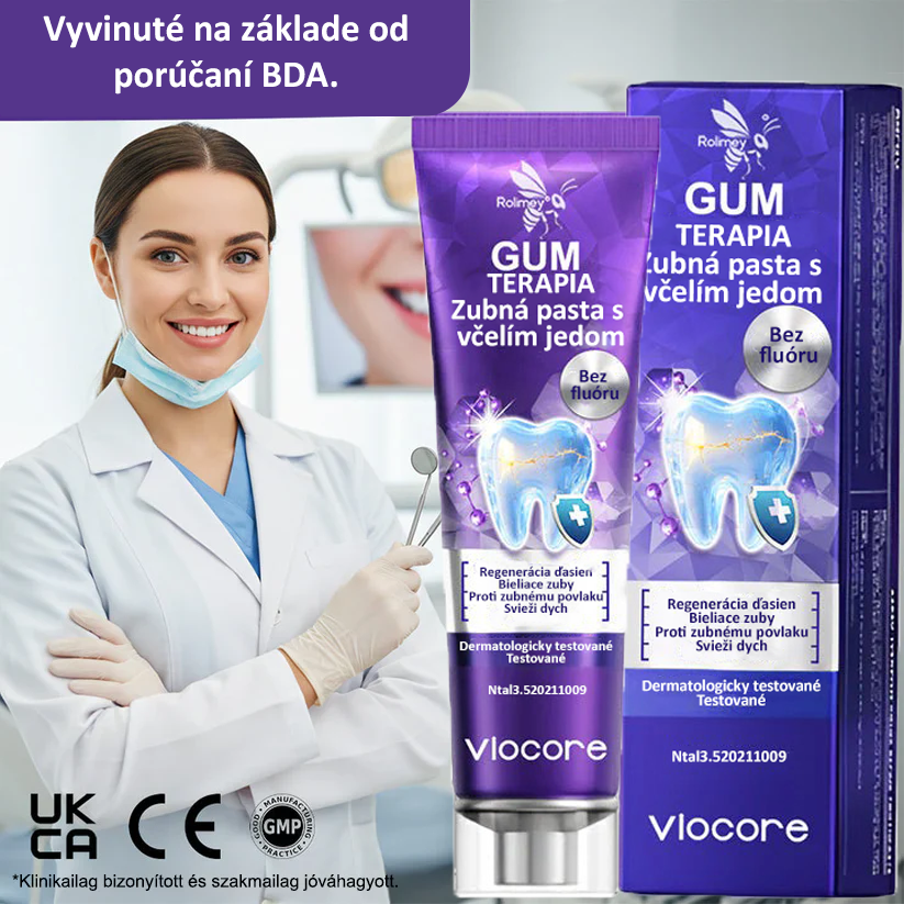 🌟Obľúbený produkt Maďarov丨Rolimey® VioCore Zubná pasta s včelím jedom