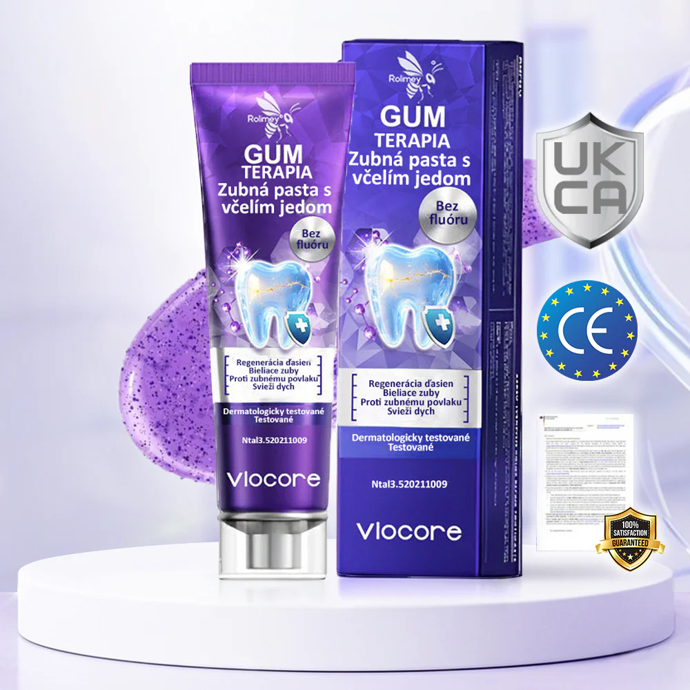 🌟Obľúbený produkt Maďarov丨Rolimey® VioCore Zubná pasta s včelím jedom